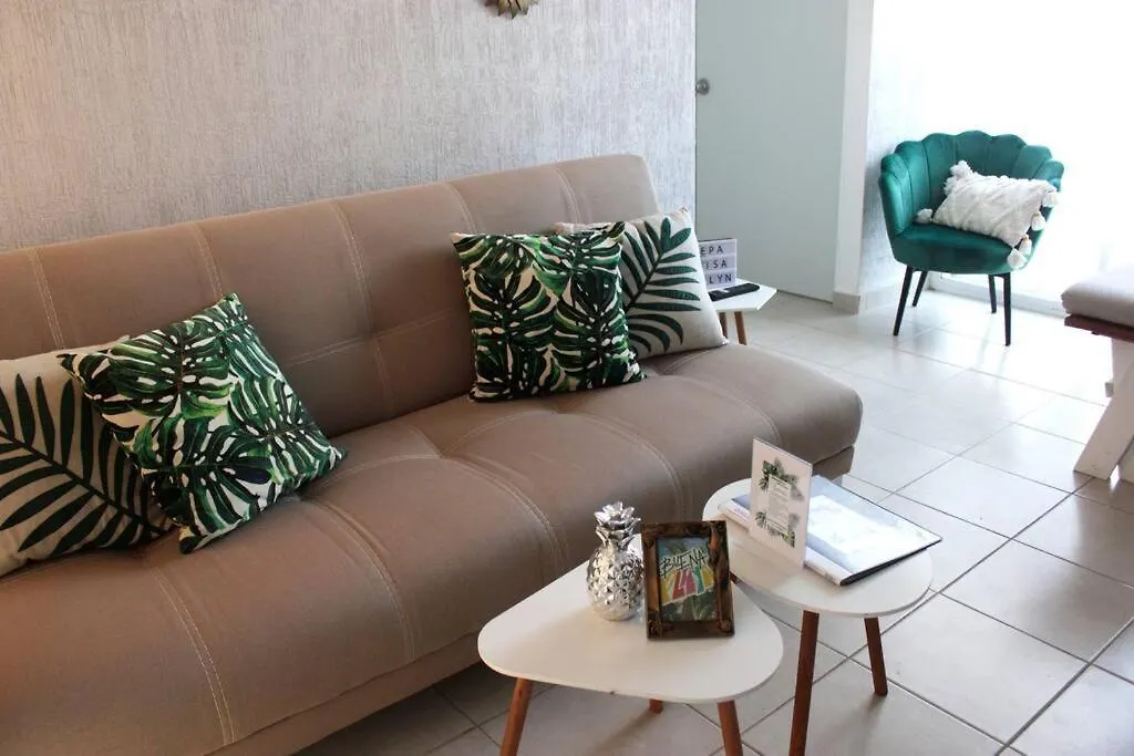 Departamento Tropical En Playa Del Carmen 아파트 멕시코