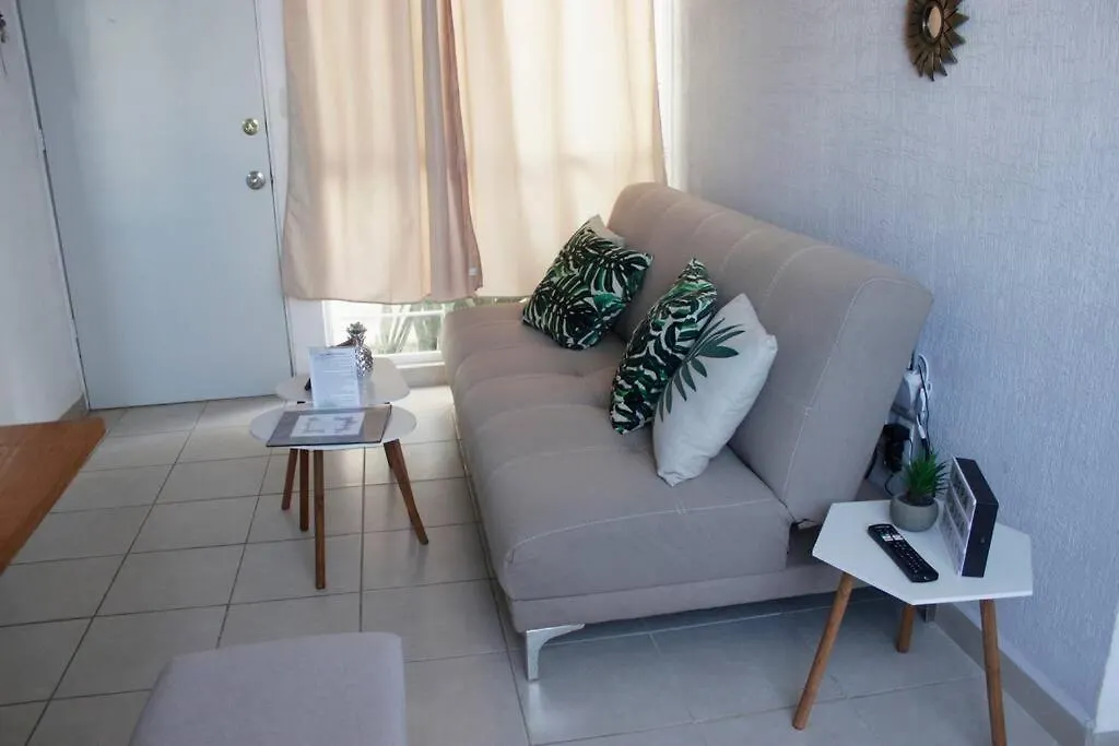 Departamento Tropical En Playa Del Carmen 아파트 0*,  멕시코