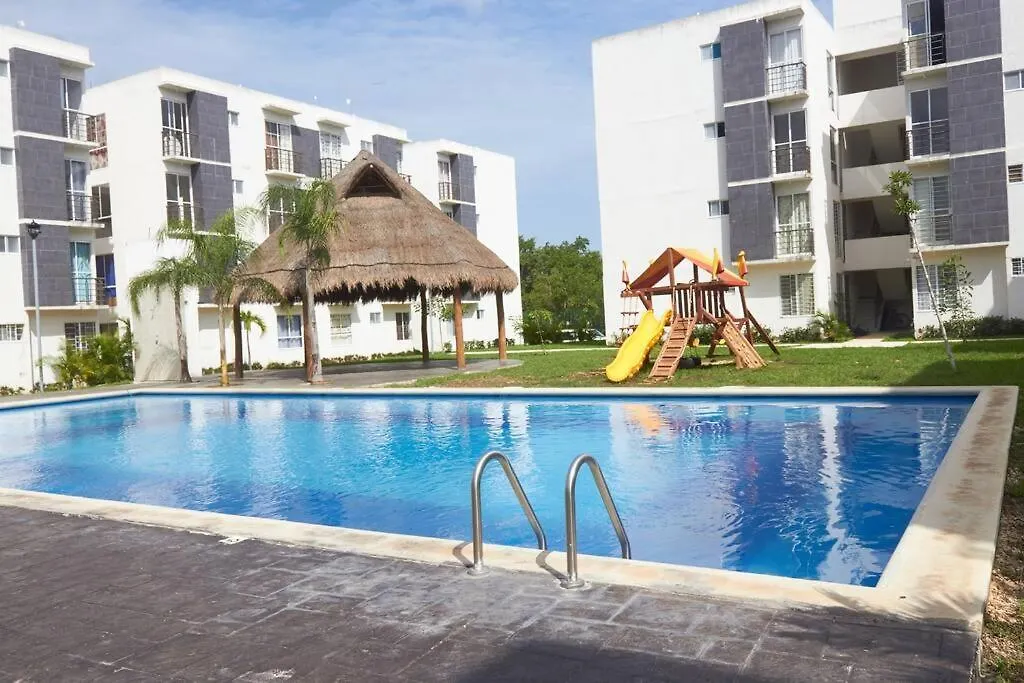 Апартаменты Departamento Tropical En Плая-дель-Кармен Мексика